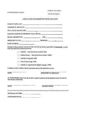 You may claim this <b>exemption</b> one time or on a permanent basis. . Are college students exempt from jury duty in texas